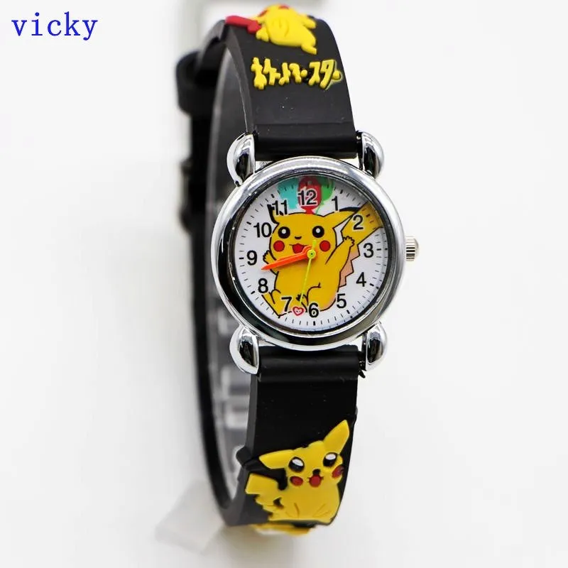 3D Cartoon Desgin Fashion Watches Children Kids Watch Clock Boys Gift Casual Quartz Wristwatch Relojes Kol Saati