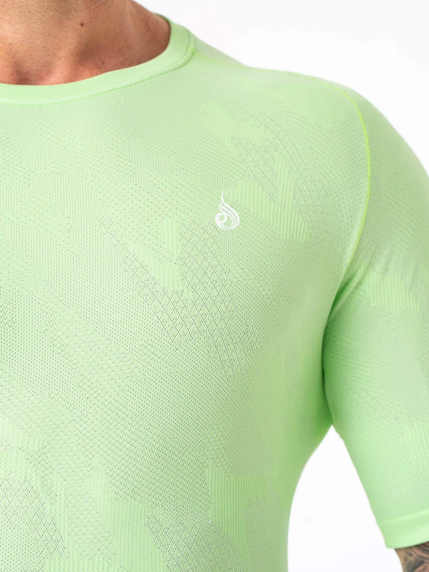 Aero Core Seamless T-Shirt - Lime