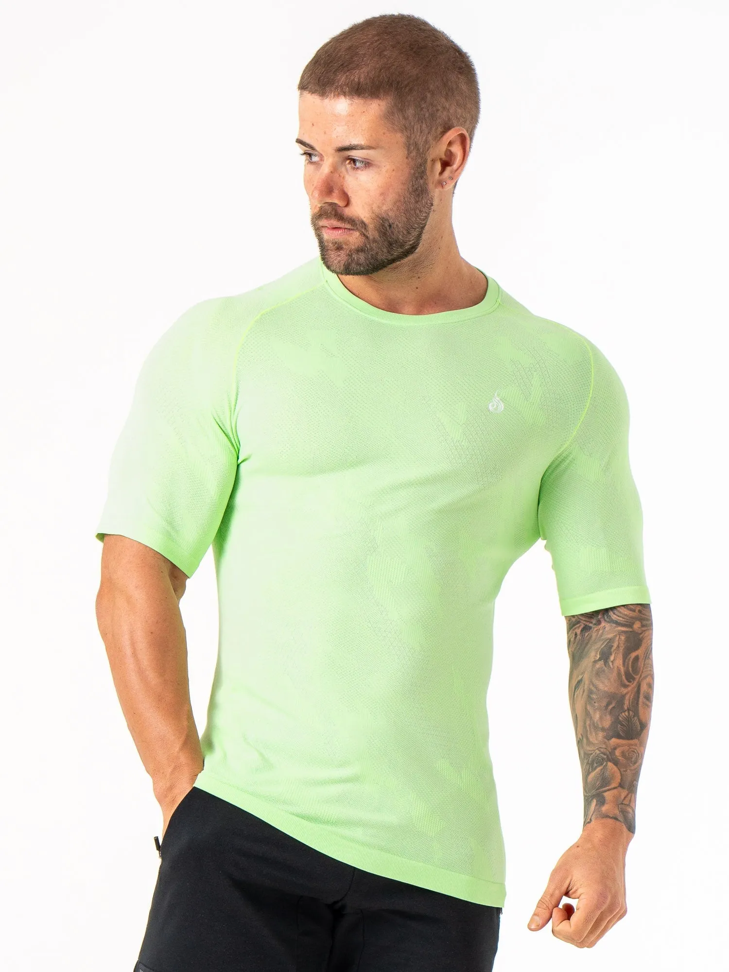 Aero Core Seamless T-Shirt - Lime