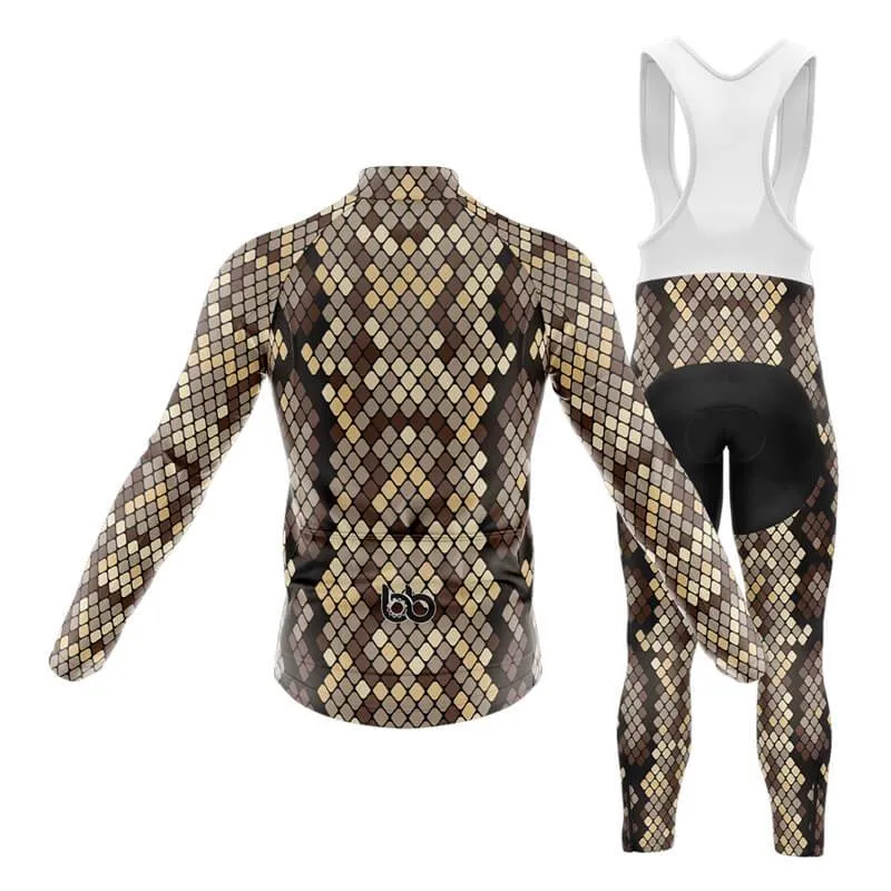 Brown Snake Skin Club Cycling Kit