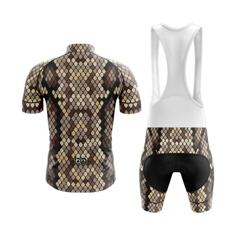 Brown Snake Skin Club Cycling Kit