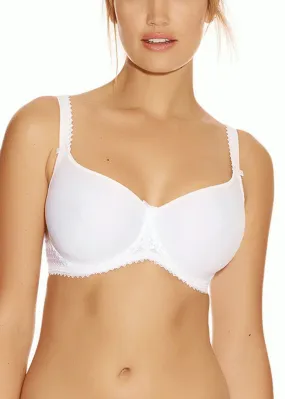 Fantasie Rebecca Underwire Molded Bra, White | Molded White Bra | White Full Cup Molded Bras