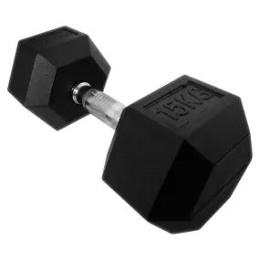 Force USA Rubber Hex Dumbbells- ALL SIZES (Sold individually)