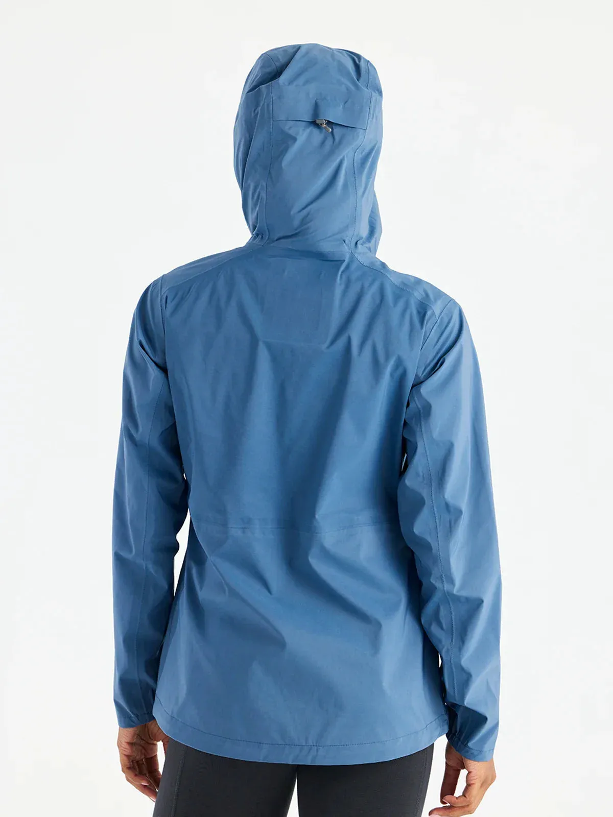 Free Fly Women's Cloudshield Rain Jacket in Heron Blue