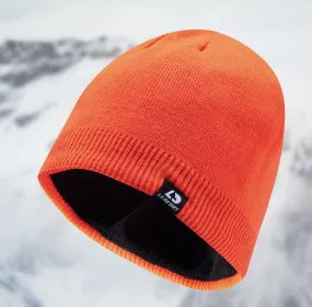 LEAKDRY Waterproof Windproof Breathable Beanie Hats Orange