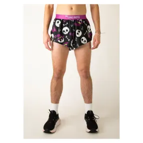 MEN'S 2" SPLIT SHORTS - SKULLS