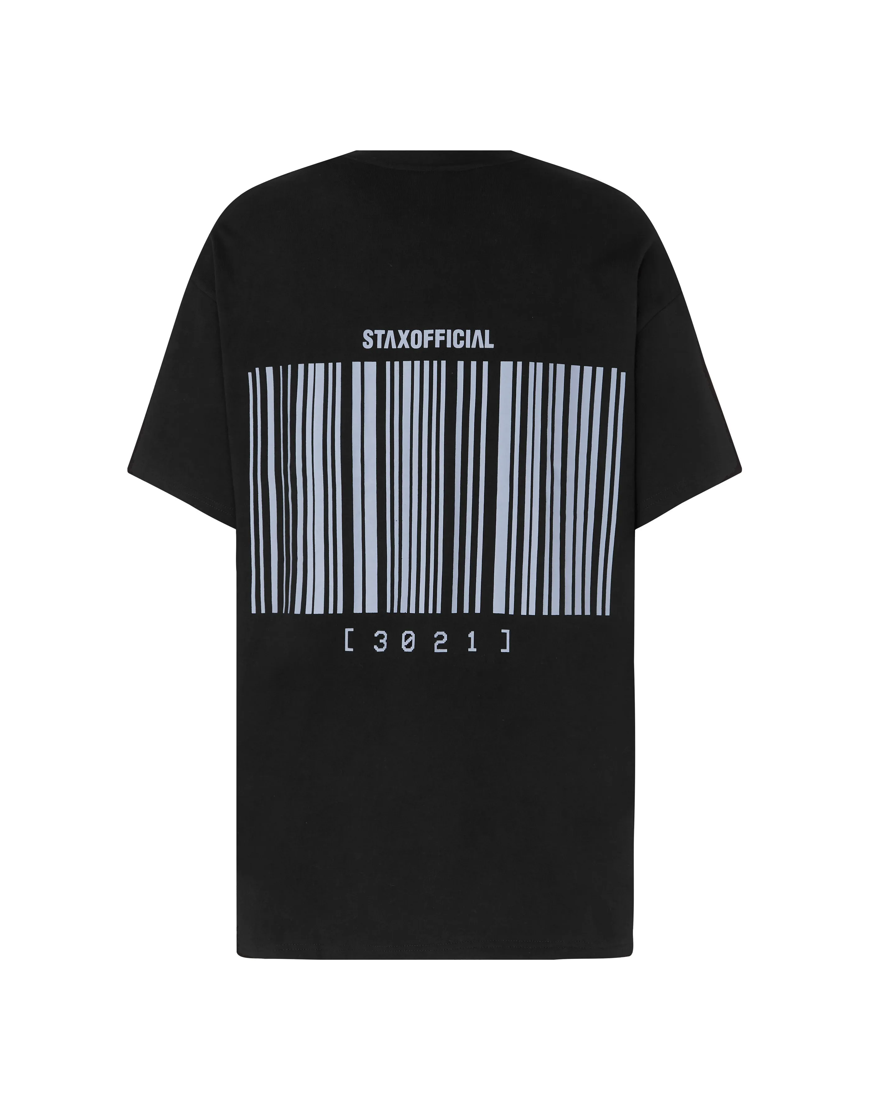 Mens Barcode Tee - Blue