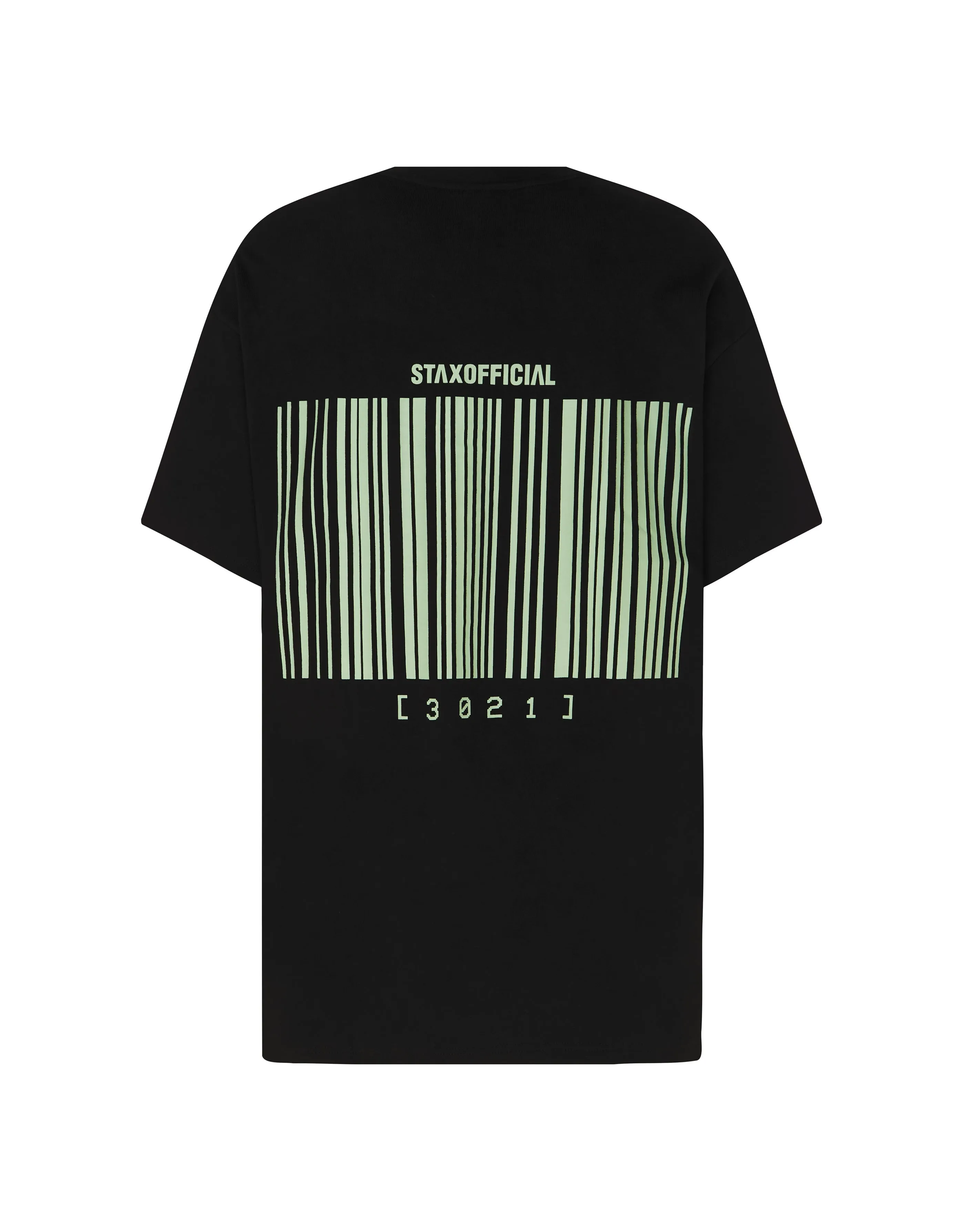 Mens Barcode Tee - Green