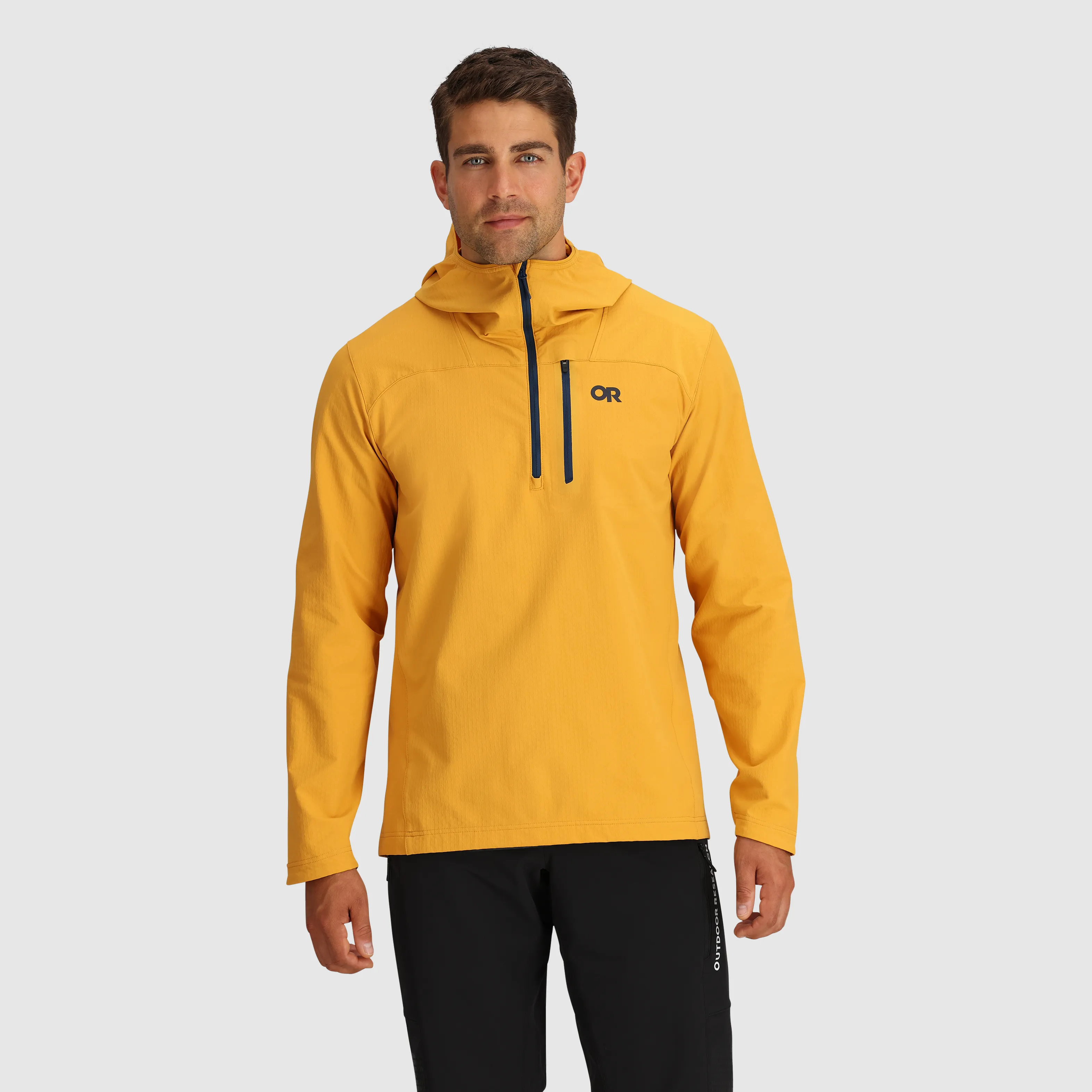 Men's Freewheel Half Zip Soft Shell MTB Hoodie