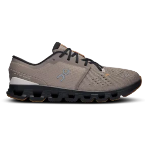 On Running Men's Cloud X 4 Shoes - Fog / Black