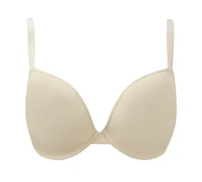 Porcelain Plunge Bra Nude - Panache