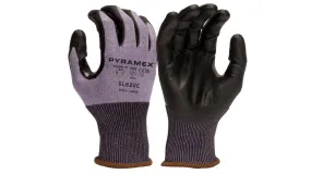 Pyramex 18 Gauge Micro Foam Nitrile Coated HPPE A4 Cut Resistant Gloves - M