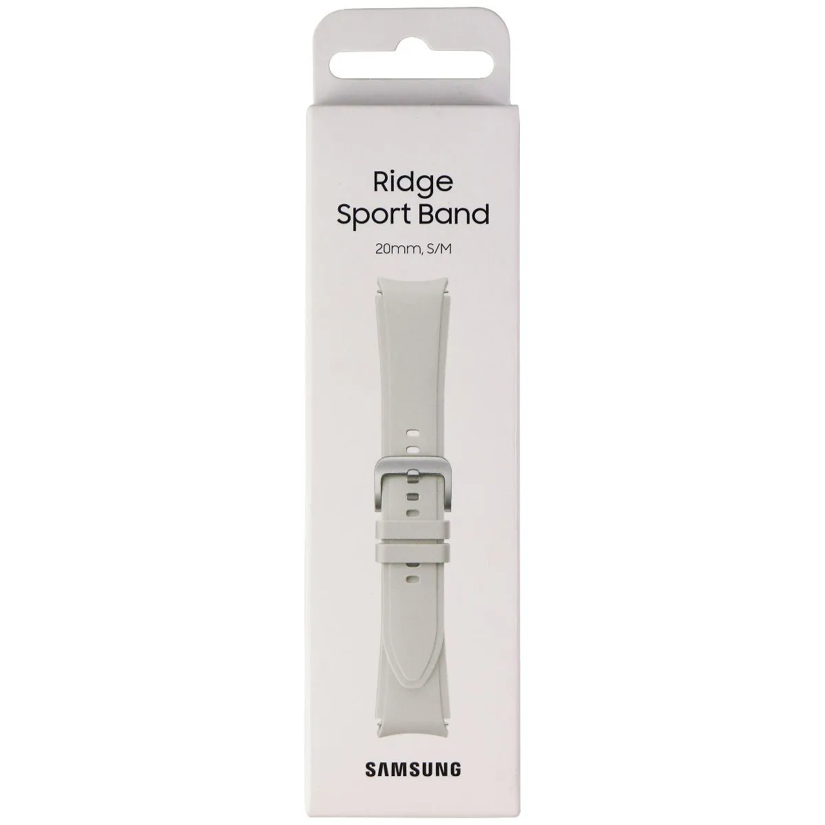 Samsung Ridge Sport Band for Galaxy Watch4 & Classic (20mm) Small/Medium - White