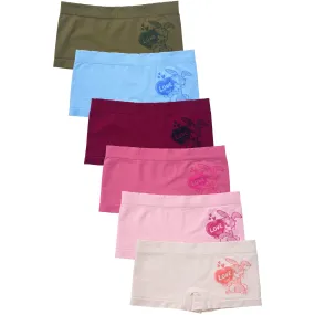 SOFRA GIRLS SEAMLESS BOYSHORTS (GPS064)