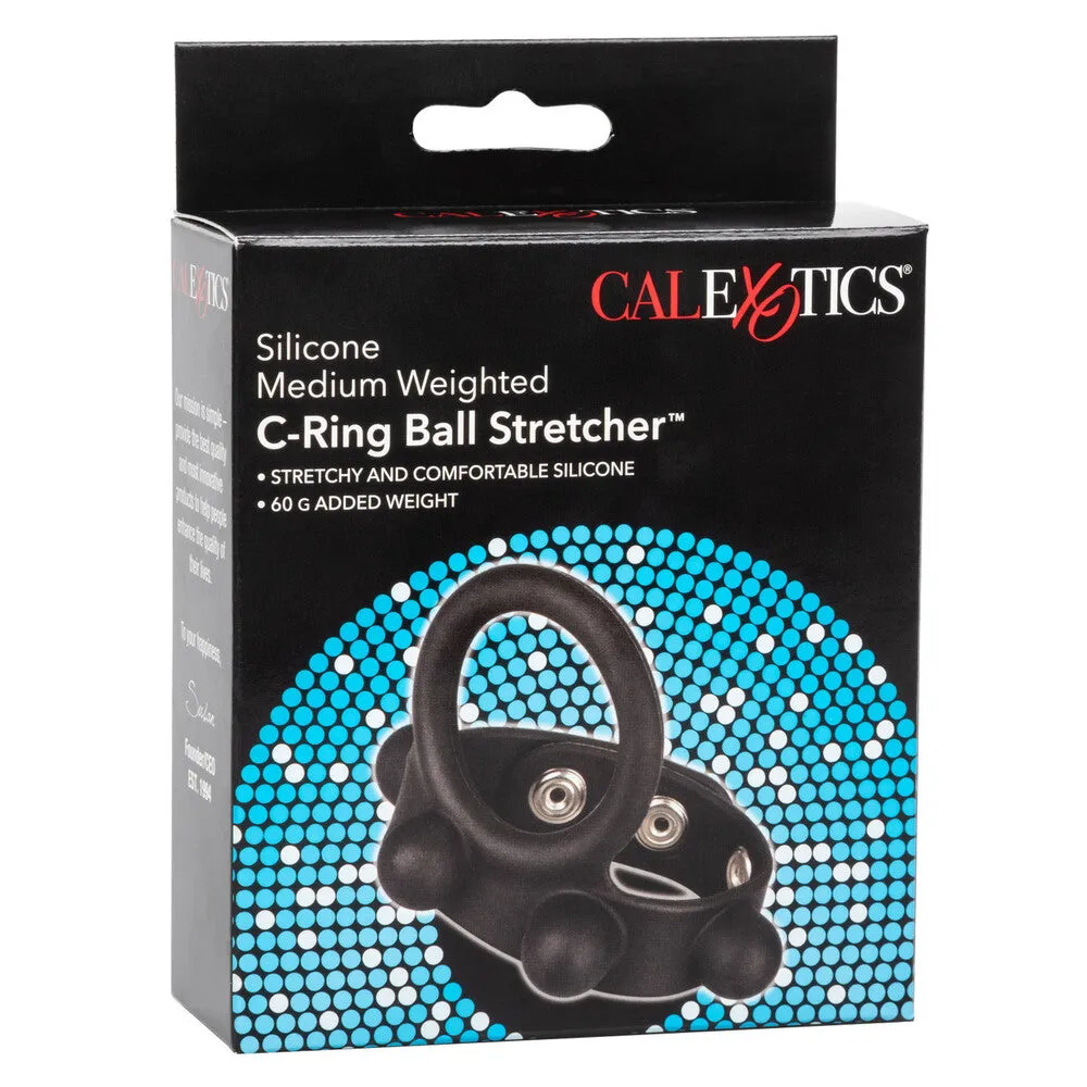 Weighted Penis Ring And Ball Stretcher Medium