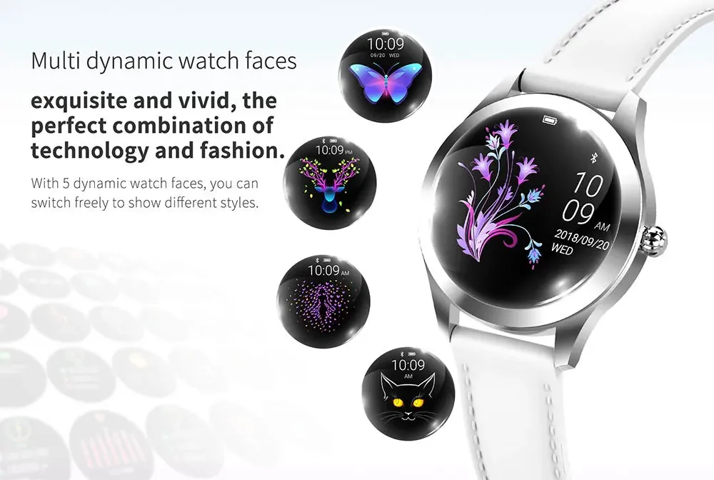 Women IP68 Waterproof Smart Watch